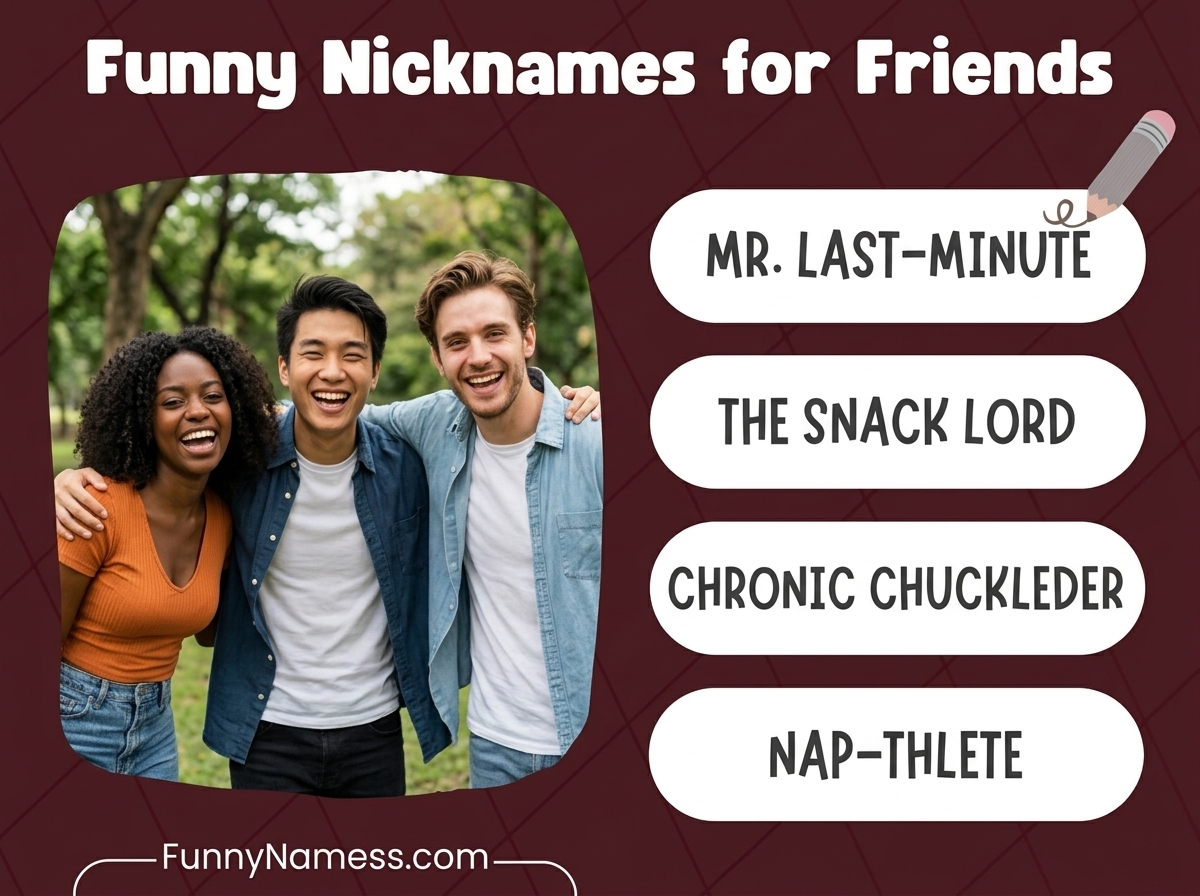 Nicknames for Friends