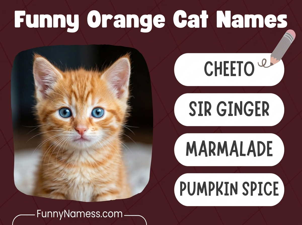 Orange Cat Names