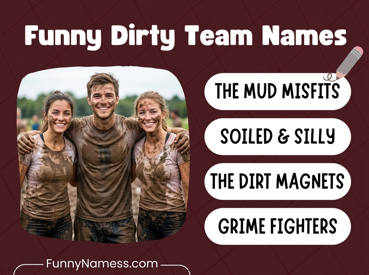 Dirty Team Names