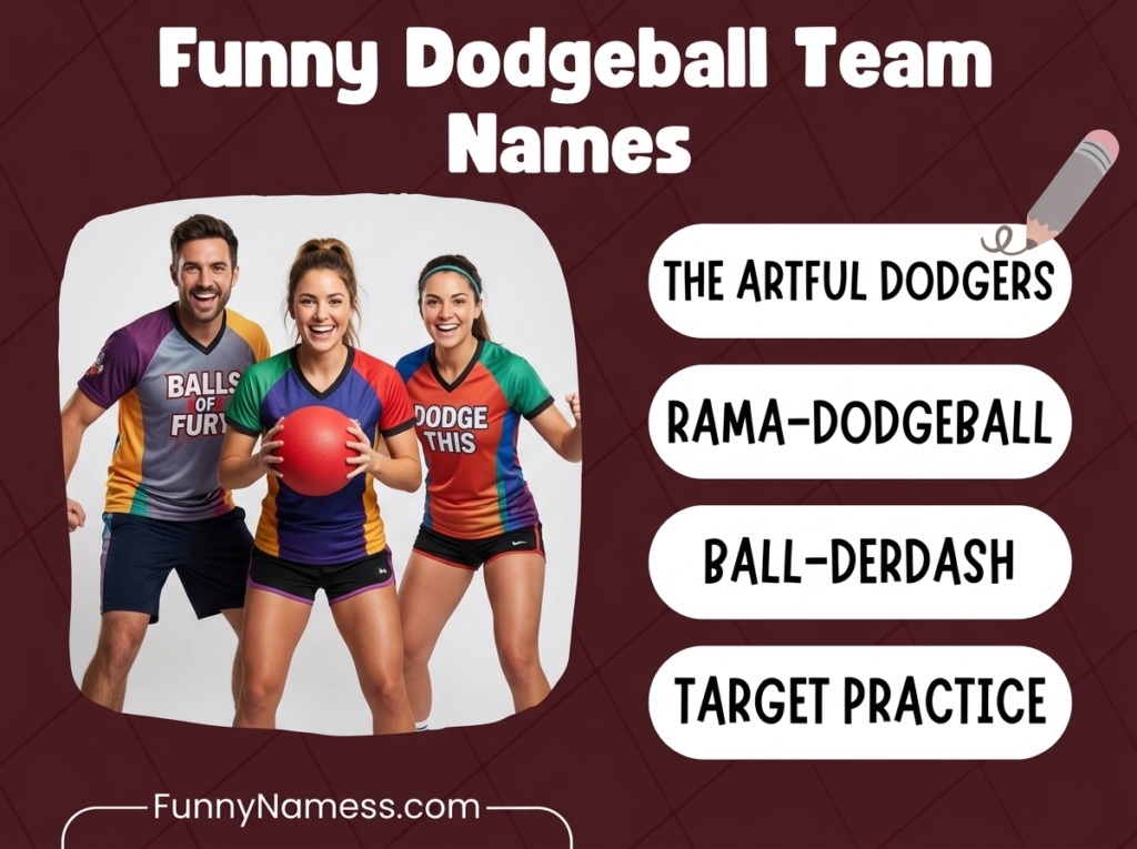 Dodgeball Team Names