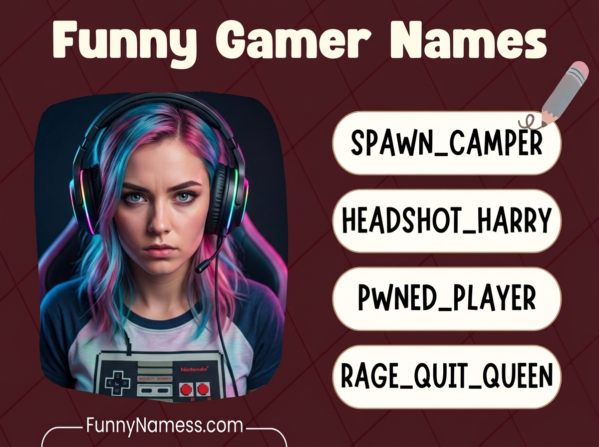 Gamer Names