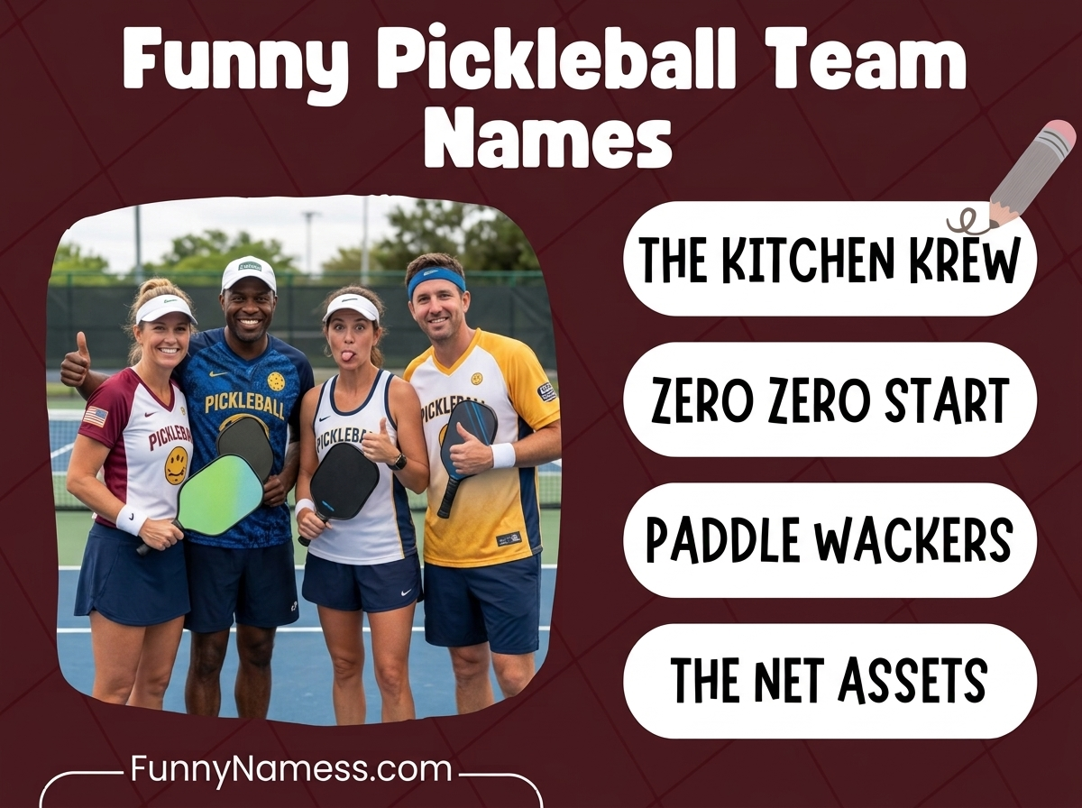Pickleball Team Names