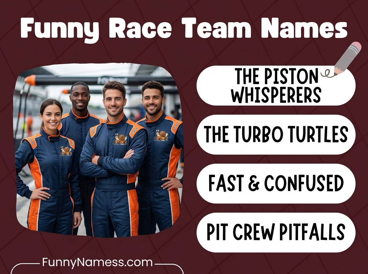 Race Team Names
