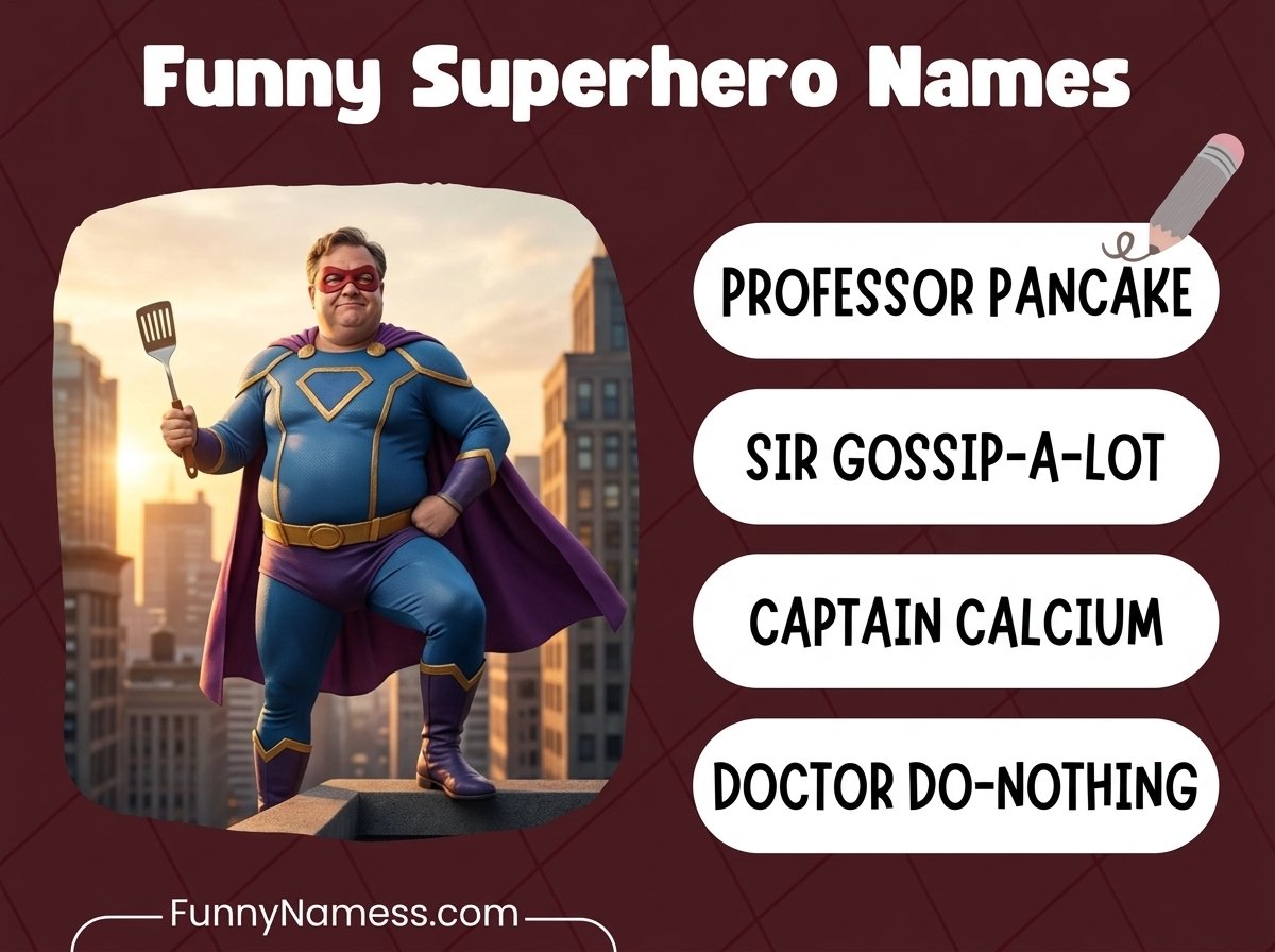 Funny Superhero