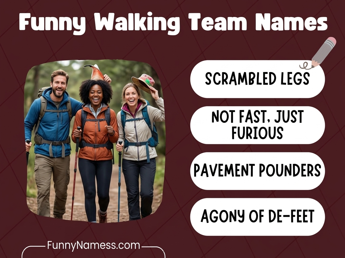 Walking Team Names